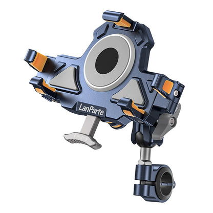 Universal  Motorcycle Phone Holder Alloy Anti-Shake 360° Adjustable