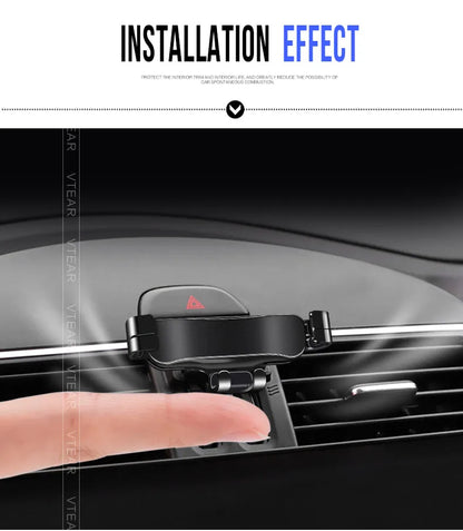 Vtear Car Phone Holder Air Vent Outlet Stand Rotation
