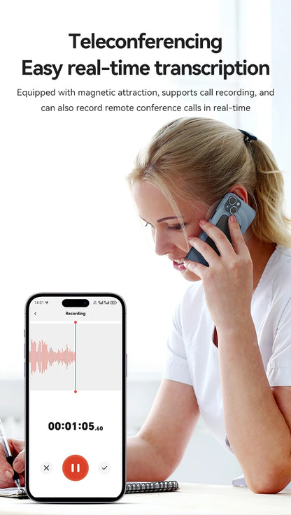 8-128GB AI ChatGPT-4 Intelligent Voice Recorder Audio App Device