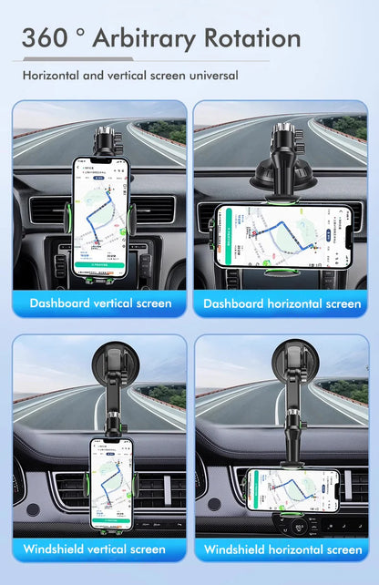 Universal Large Truck Extended Suction Cup Type Car Holder