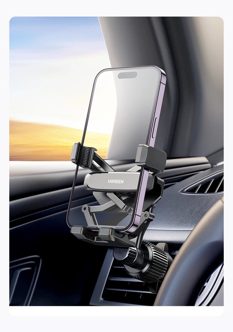 UGREEN Car Phone Holder Gravity Car Phone Stand