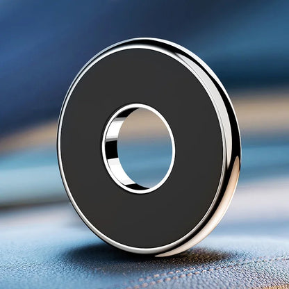 Magnetic Car Phone Holder Round Metal Strong Magnet GPS Bracket