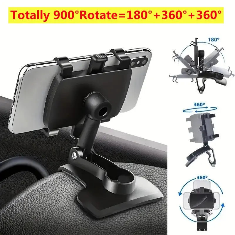Universal Car Mobile Phone Holder Easy Clip Mount Stand Panel