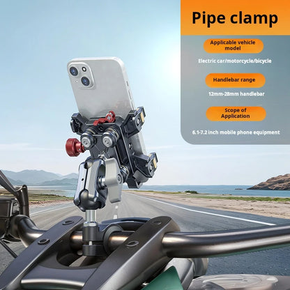 Aluminum Motorcycle Phone Mount Cellphone Holder