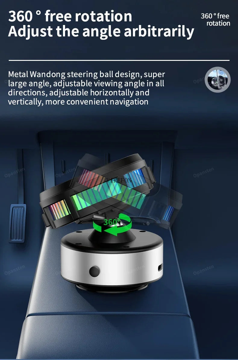 Cooling Car Magnetic Wireless Charger Vacuum Adsorption