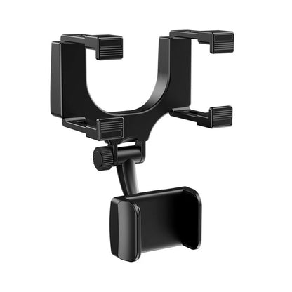 SEAMETAL Car Rearview Mirror Phone Holder 360 Rotation