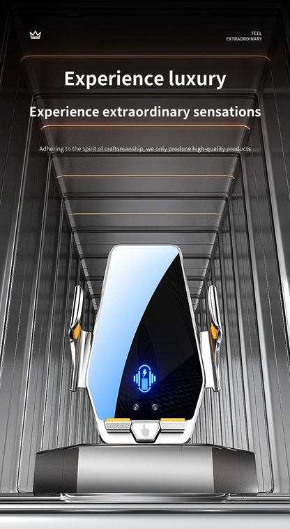 New Max 66W Magnetic Car Phone Holder 15W Wireless Charging