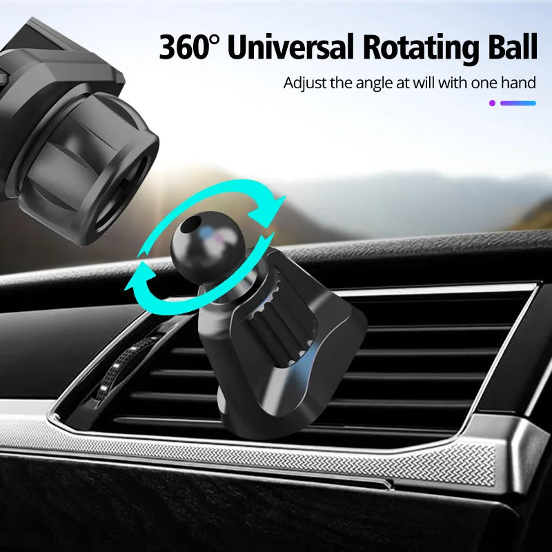 Car Air Vent Clip Phone Holder Clip Ball Head Car Air Mount