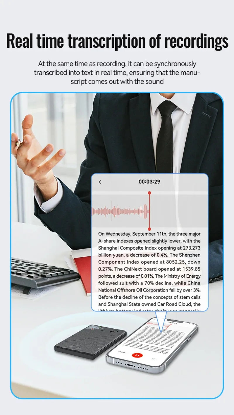 AI Voice Recorder GPT Intelligence APP Control Audio Mind Map