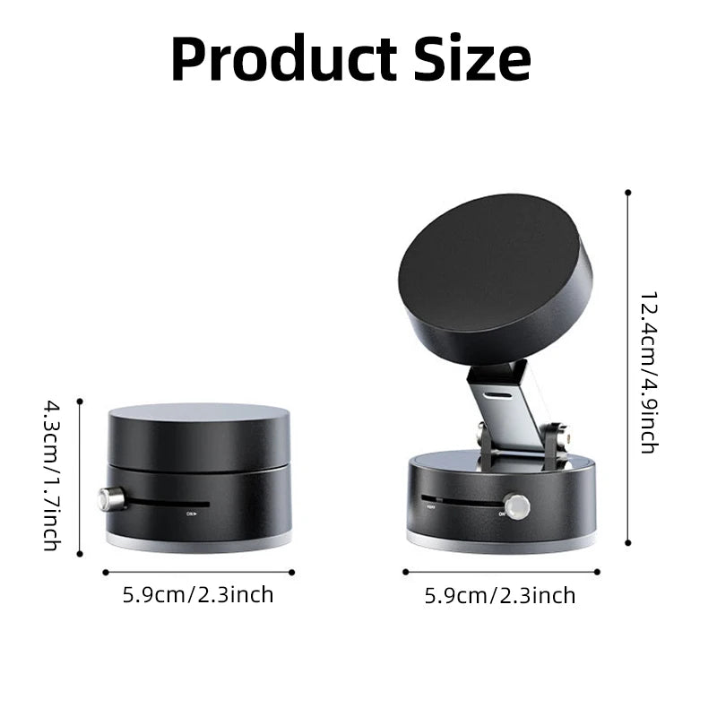 Universal Vacuum Magnetic Car Phone Holder Stand Dashboard