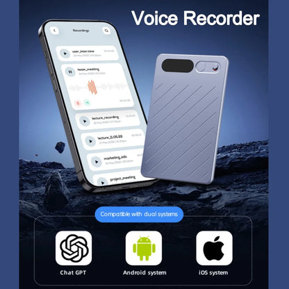 Note Voice Recorder Case Support 118 Language Recorder AI