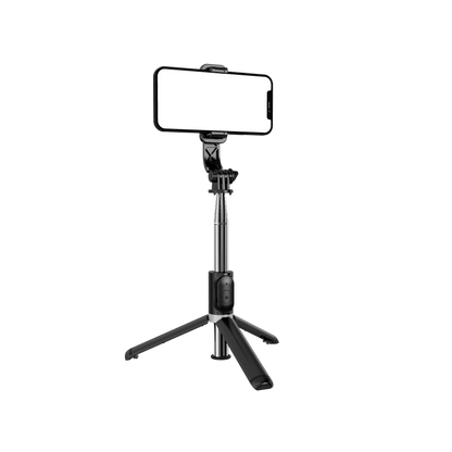 Q02 Foldable Tripod Selfie Stick Wireless Bluetooth