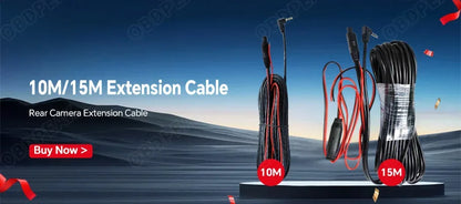 OBDPEAK K8 Pro Front 5K Rear 1080P Dash Cam Camera