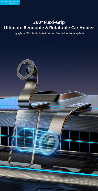 VYVYLABS 15W Magnetic Wireless Charging Phone Holder Charger