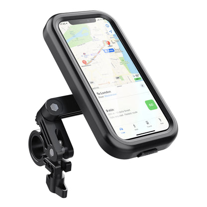 Waterproof Bicycle Handlebar Phone Holder Case Universal