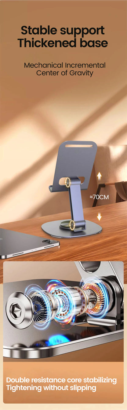 Rotating Table Cell Phone Holder Support Desktop Stand