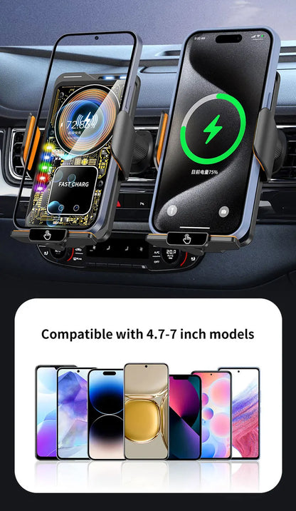 Car Phone Holder For BMW X1 U11Magnetic Wireless Charging