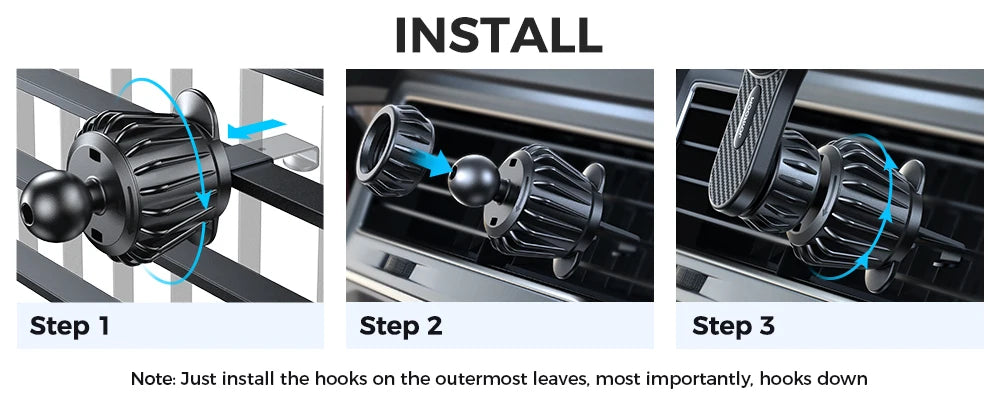 Magnetic Car Phone Holder Universal Strong Car Air Vent