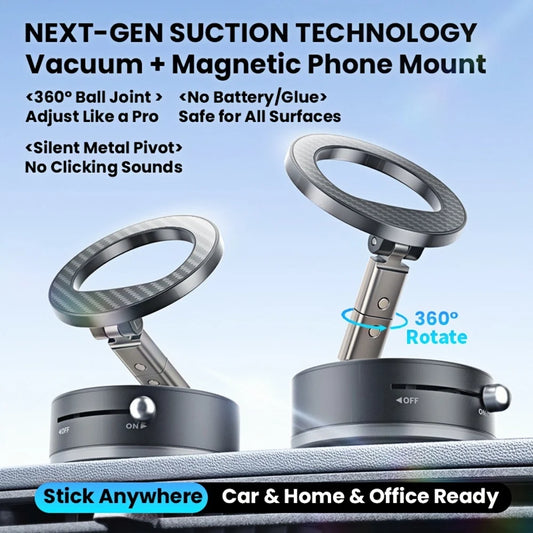 Mobile Phone Stand Vacuum Adsorption Foldable Rotation