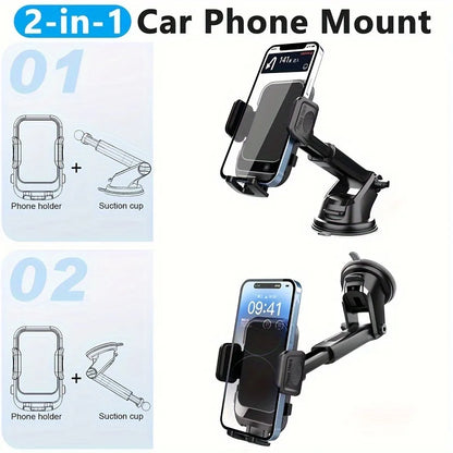 General Motors Car Mobile Phone Holder Glass Suction Cup