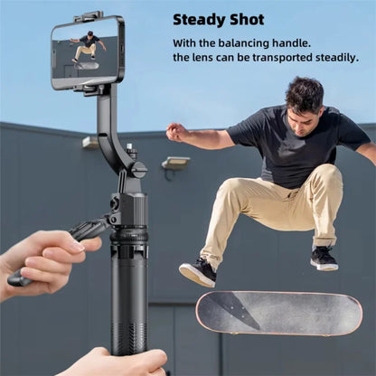 FANGTUOSI 360 Rotation Gimbal Stabilizer ,Selfie Stick Tripod