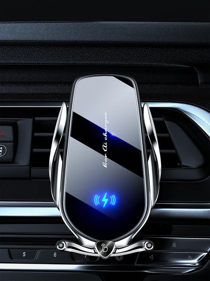 Car Phone Holder 15W Wireless Fast Charger Magnetic Charger