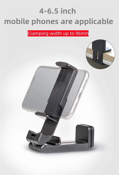 STTKGZD Airplane Phone Holder Portable Foldable Desktop Bracket
