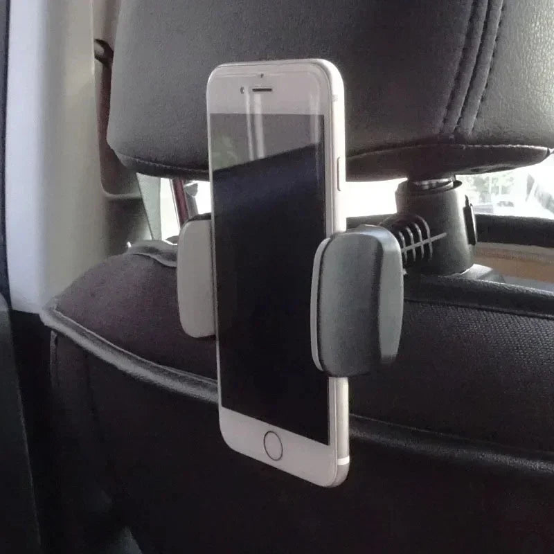 360°Rotation Car Headrest Backseat Mount Phone Car Holder