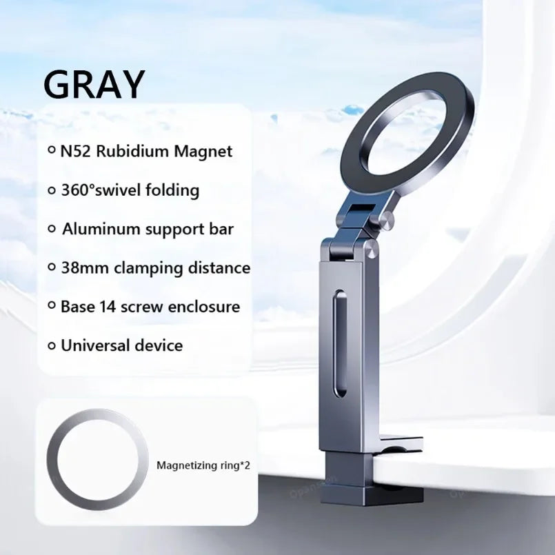Universal Magnetic Phone Holder Travel Flexible Rotation