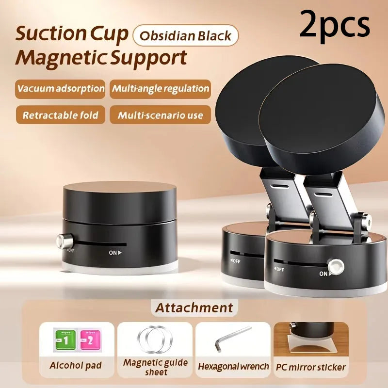 Suction Cup Magnetic Phone Holder Lazy Multi-functional Holder