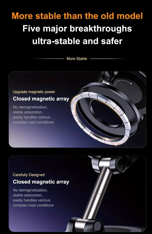 New 360 Rotating Aluminium Alloy Magnetic attraction