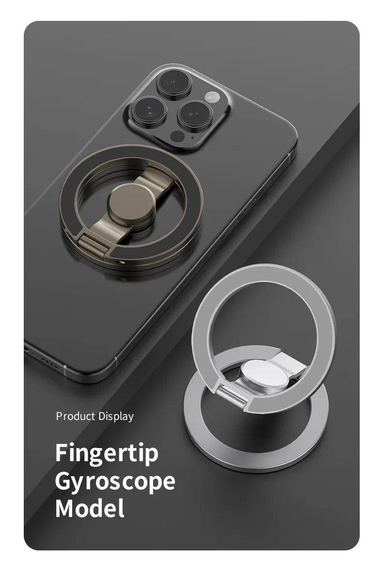 Foldable Double Sided Magnetic Phone Holder Stand