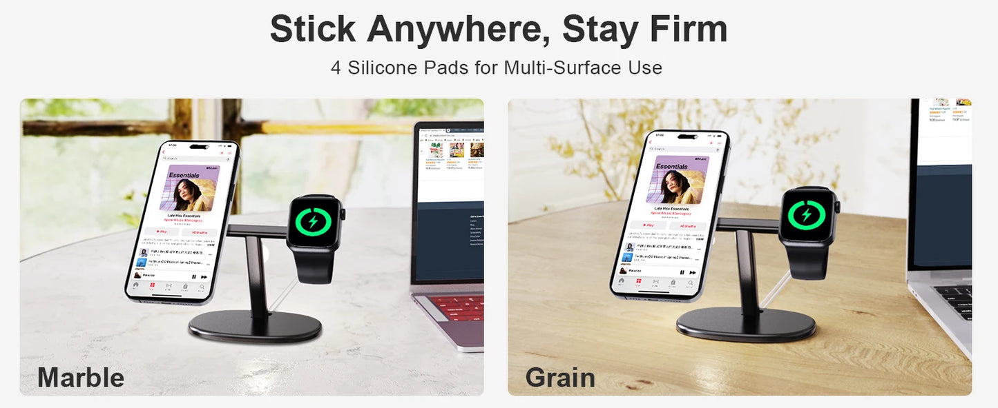 2-in-1 MagSafe Charging Cradle Dock
