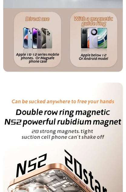 New Model 360-Degree Rotating Aluminum Alloy Magnetic