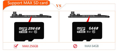 E-ACE 2K Car DVR WIFI GPS Stream Media Mirror Optional