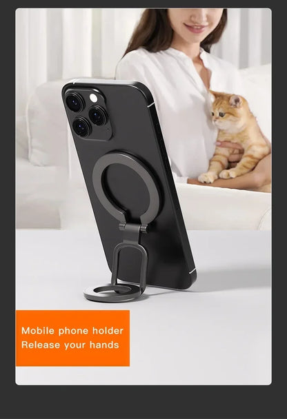 For MagSafe Double Sided Magnetic Phone Ring Holder