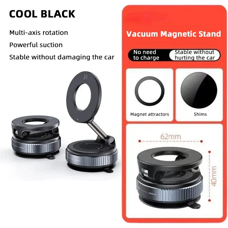 Y06 Vacuum Magnetic Phone Holder Stand