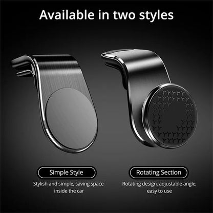 Magnetic Car Phone Holder Universal Air Vent Car Phone Mount