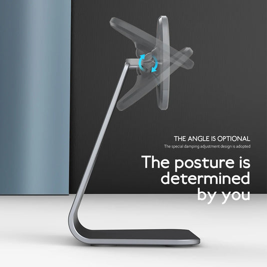 Desktop Magnetic Mobile Phones Holder Aluminum Bracket