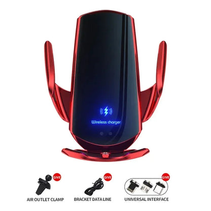 30W Car Wireless Charger Magnetic Automatic Car Mount