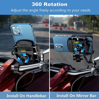 Motorcycle Mobile Phone Holder Stand Mount