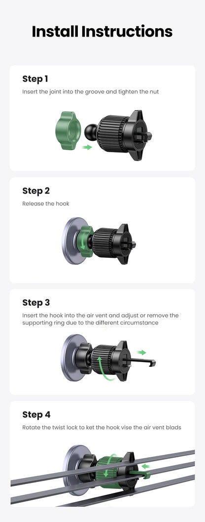 Magnetic Car Phone Holder Air Vent Car Phone Stand