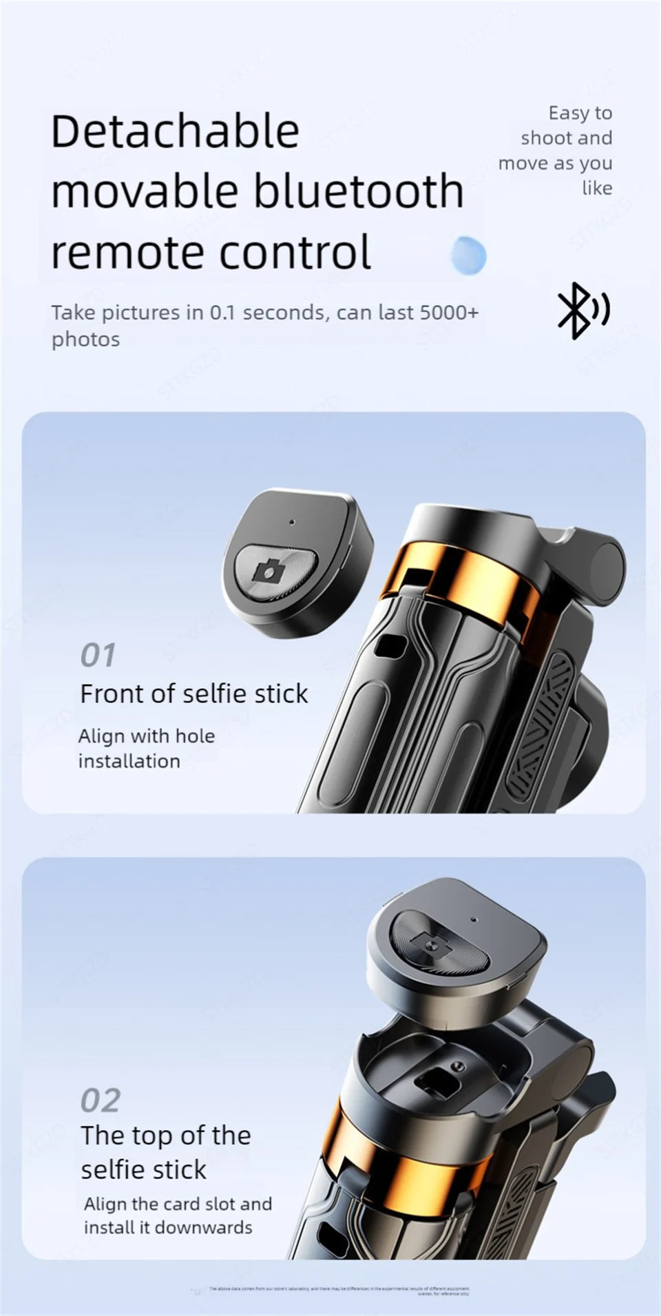 Super Mini Selfie Stick Portable Phone Holder Shooting Aid