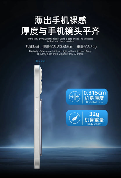 AI Voice Recorder Min Magnetic Powerd ChatGPT-4 App Translator