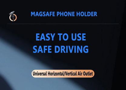 Magnetic Phone Holder Compatible With MagSafe Car Mount