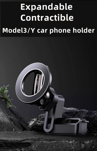 Adjustable Magnetic Car Phone Holder Mount for Tesla Model 3 Highland