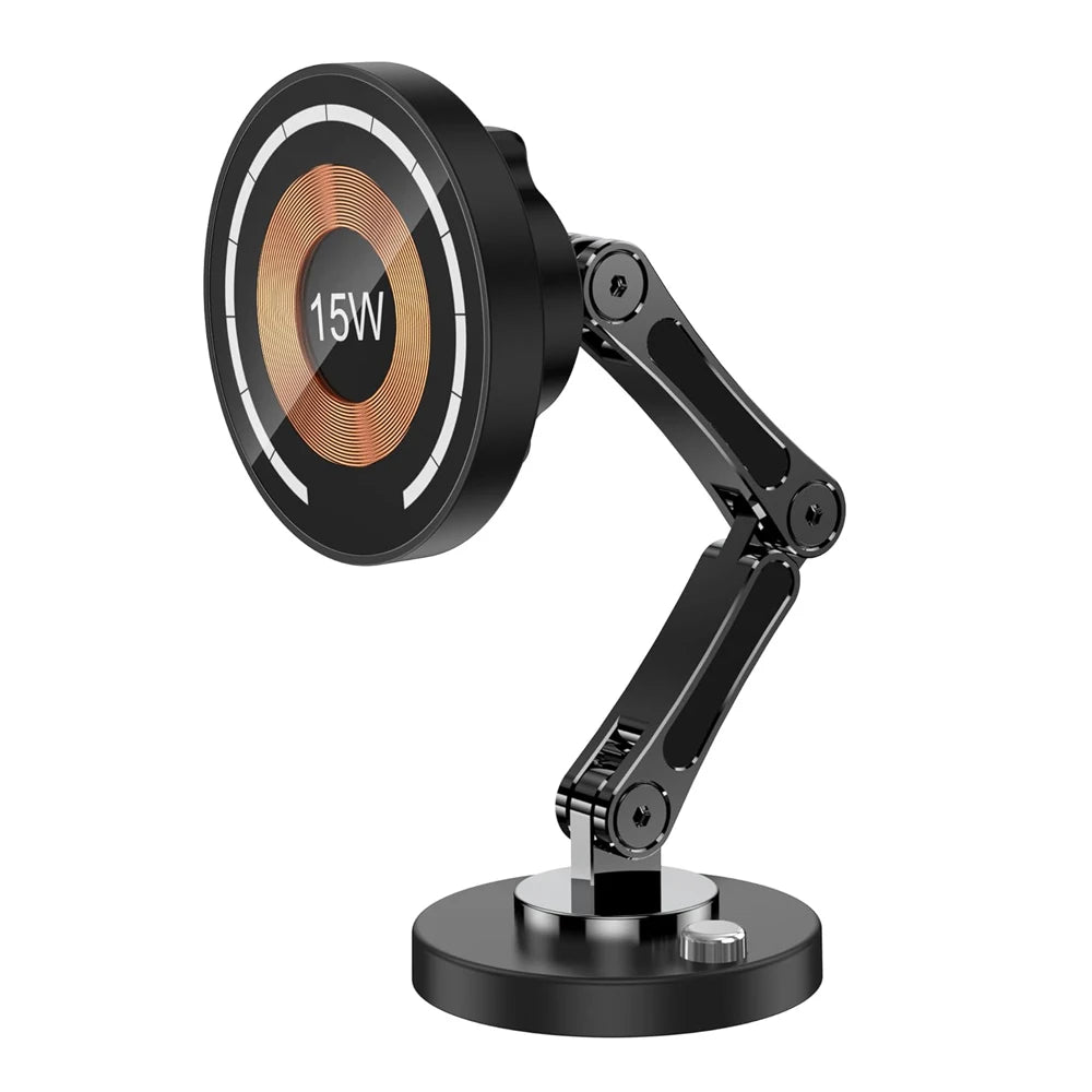 Magnetic Car Phone Holder Wireless Car Charger Mount Stand