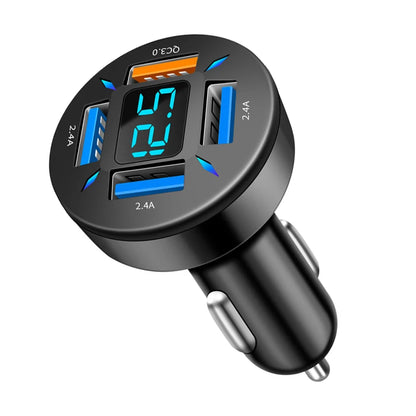 Quick Charge Car Phone Charger PD+QC3.0 4 Ports