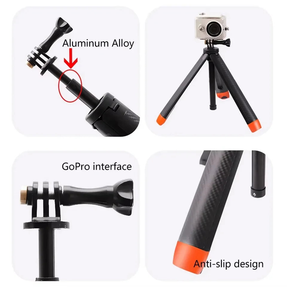 BSLIUFANG underwater buoyancy pole extendable selfie stick