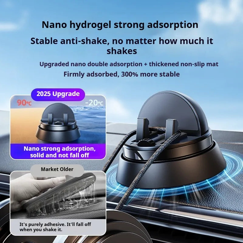 Eary Car Phone Holder Stand Mount for Dashboard With 360 Rotatable Stand